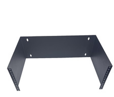 Monoprice 4U Wall Mount Rack, 19-inch Bracket for Patch Panels, Network
