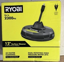 Ryobi 12in 2300 PSI Pressure Washer Surface Cleaner for Patio, Driveway