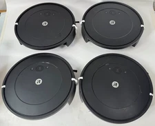 Lot of 4 iRobot Roomba Essentials Vacuum Cleaning Units For Parts & Repair ONLY