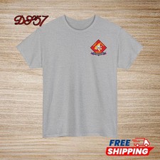 4th Reconnaissance Battalion USMC Small Logo T-Shirt S-5XL Made In USA