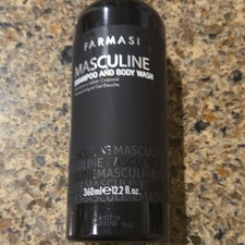 Farmasi Masculine 2-in-1 Shampoo and Body Wash 360ml 12.2 fl. oz. Liquid