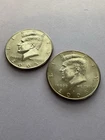 2005 P & D Kennedy Half Dollar (2) Clad Coins Circulated NIFC Free shipping N169