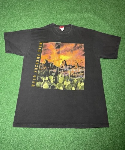 Eagles Hell Freezes Over T Shirt Vintage 90s Band Concert To 1990s vintage concert t-shirt, vintage, size XL, single stitch, B+ condition