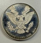 Army Ranger “Rangers Lead The Way” 1 oz .999 Fine Silver Proof Round – Military