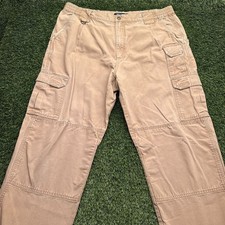 511 Tactical Cotton Pants Mens 38x34 Brown Cargo Utility