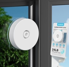 Sliding Door Lock for Child Safety, Repeatable Installation, Sliding Glass Do...