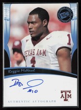 2006 Press Pass Legends #NNO Reggie McNeal Autographs Texas A&M Aggies NM