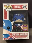 Funko Pop! Marvel Captain America 06 2017 Summer Convention Exclusive Vaulted
