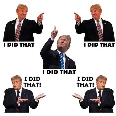 I Did that Trump Stickers, 100 Pcs I 3 inches, 100 