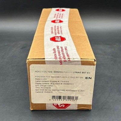 fusion strike booster box retail price Pokemon TCG: Sword & Shield-Fusion Sleeved Pack (10 Cards) : Toys & Games Chance to pull powerful and rare cards Includes potential ultra rares and holos Booster Box Prices | Pokemon