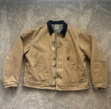 Vintage Carhartt J164 Brown Jacket Large Late 90s Early 2000s