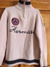 Men Paul Kehl Sweater White Wool 38 / M