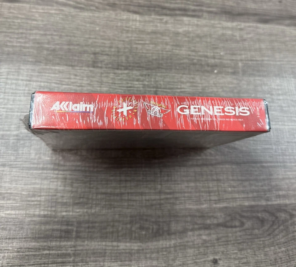 Revolution X Featuring Aerosmith (Sega Genesis, 1994) New Factory Sealed - Image 3 of 4