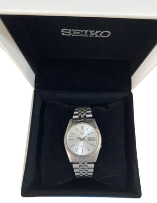 Seiko 5 Sports Silver Men's Watch - SNXJ89 for sale online | eBay