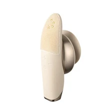 JUVERA Triple Vibration Facial Cleansing Device Warm Massage & EMS Lifting Tool