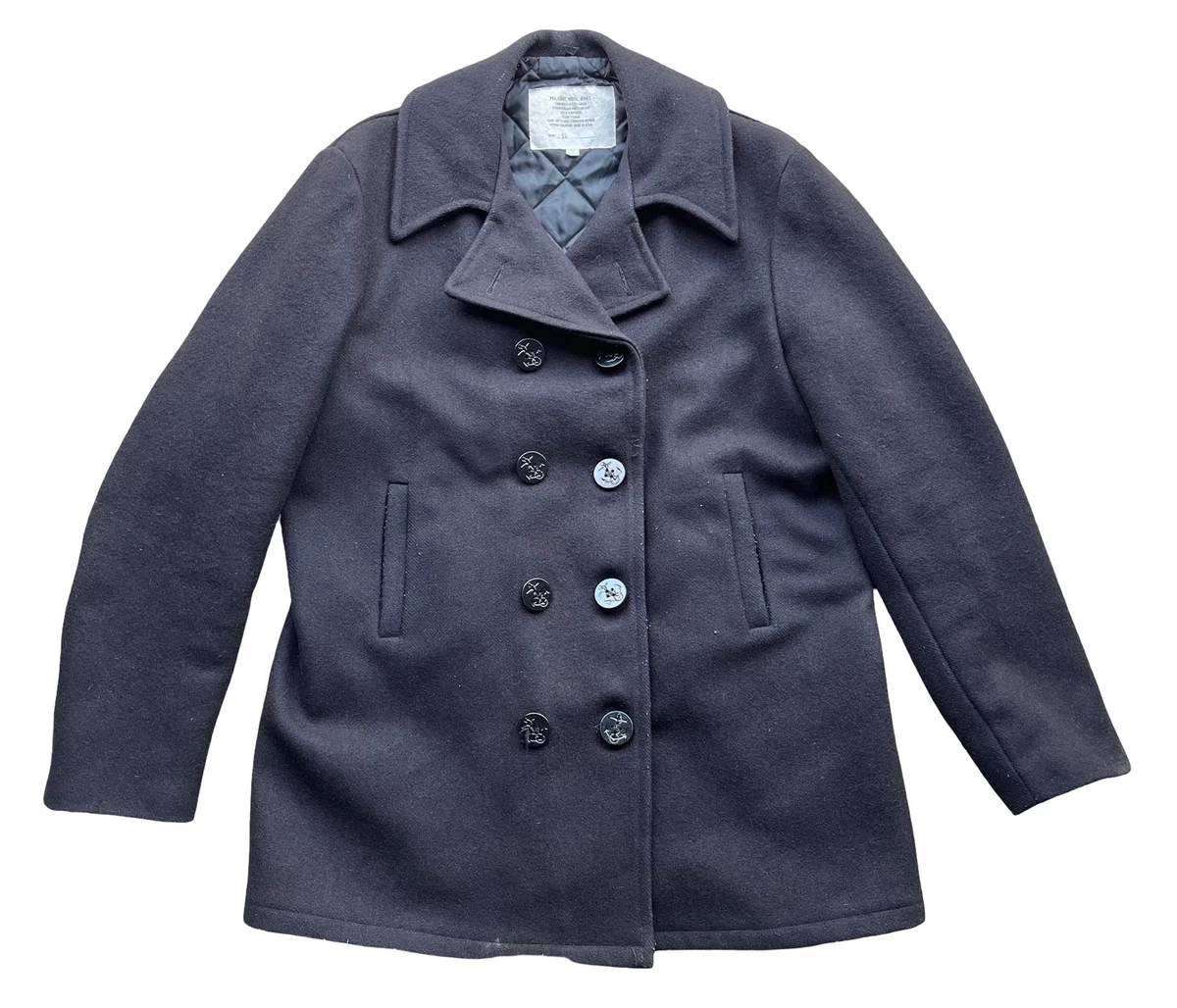 navy issue pea coat products for sale | eBay