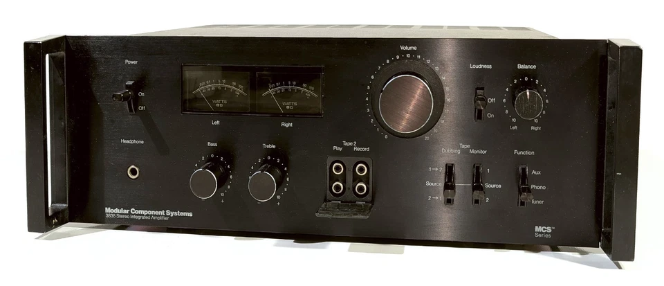 🔥【PRO SERVICE】MCS 3835 Stereo 70W Integrated Amp!Phono~PICK LED COLOR💥GUARANTY - Image 4 of 4