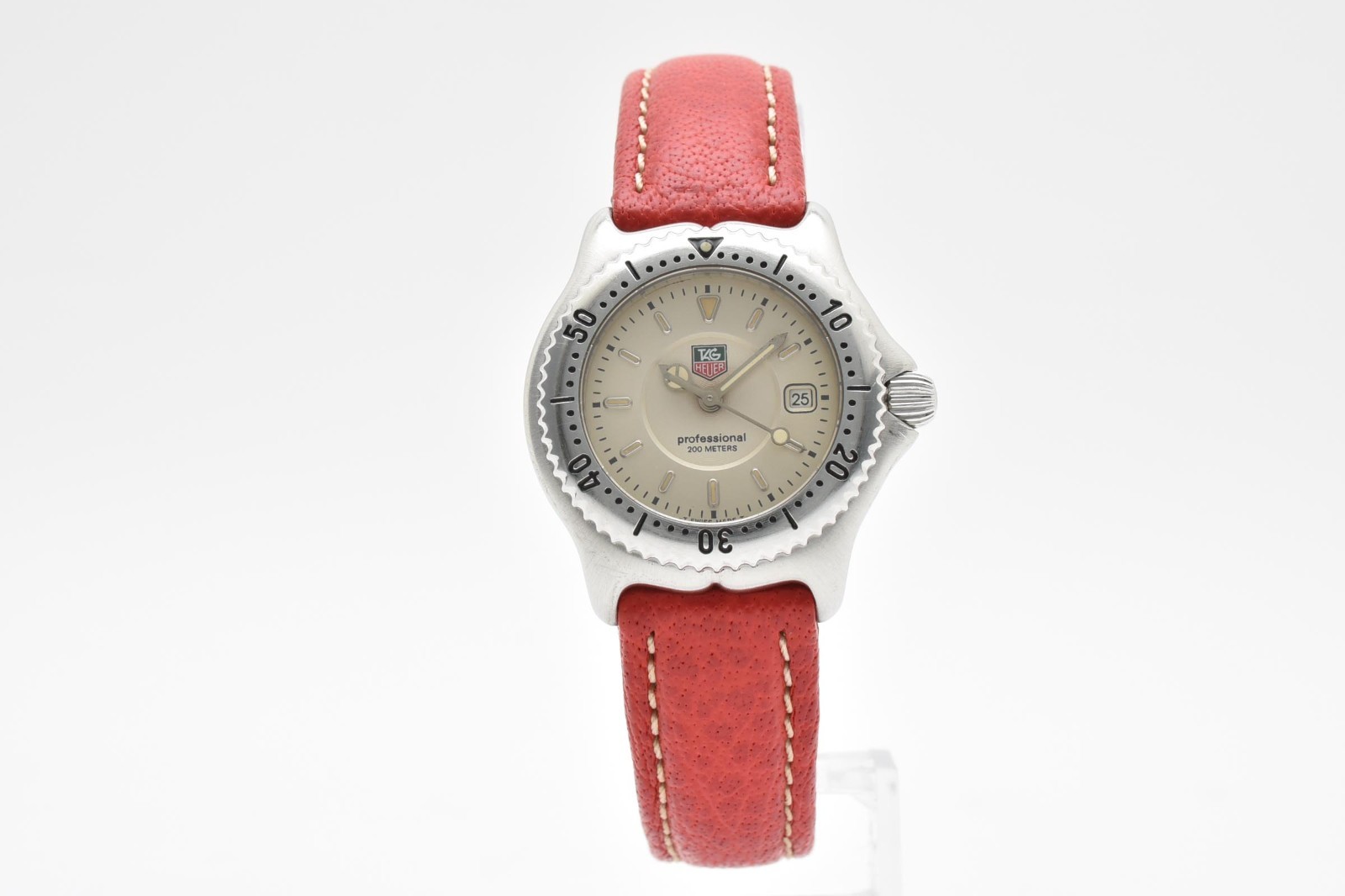 TAG HEUER S/el WI1310 Quartz Women's Watch Silver Dial 29mm【Box】 image 4