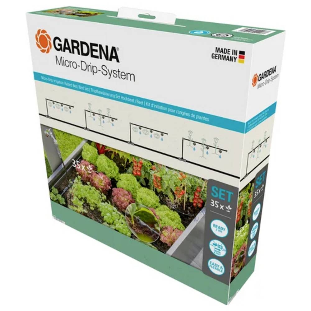 GARDENA Micro-Drip System 13455-20 kit arrosage automatique contre plantes sèches