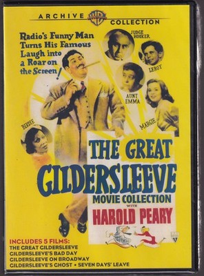 The Great Gildersleeve 5 Movie Collection DVD Harold Peary Lucille Ball NEW
