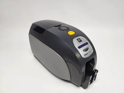 Zebra ZXP Series 3 ID Card Printer, Dual-Sided, Color Parts -Powers On, Untested