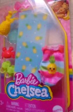 Barbie Chelsea Accessory Pack, Beach-Themed Accessories for Small Doll Ages 3 