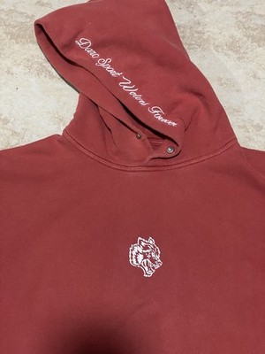 Darc Sport Wolves Forever Graphic Red Sweatshirt Hoodie Size XL | eBay