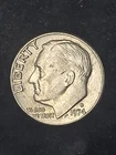 1974 D Roosevelt Dime Circulated