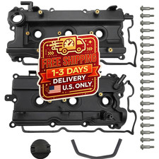 Valve Cover Set Front Rear 2002-2009 Nissan Altima Maxima Murano Quest I35 3.5L