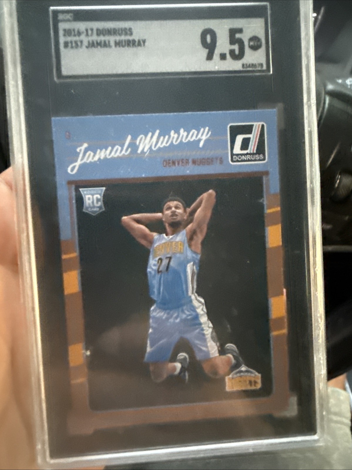 2016-17 Panini Donruss Optic - Jamal Murray #157 Orange Prizm /199 (RC)