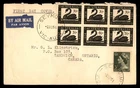 Mayfairstamps Australia FDC 1954 Swan First Day Cover aaw_35161