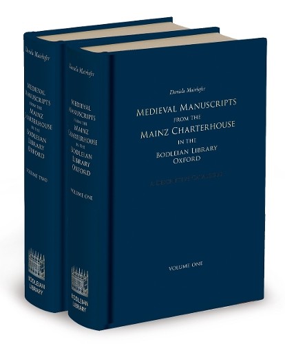 Medieval Manuscripts from the Mainz Charterhouse in the Bodle... - 9781851244546