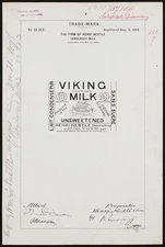 Photo:The Firm of Henri Nestl� for Viking brand Condensed Milk 1