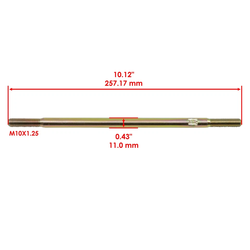 Juego de barras de amarre Caltric para Honda Fourtrax 125 TRX125 1986 Foto 2 de 4