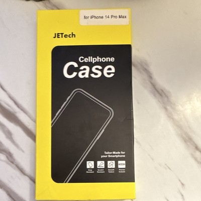 JETech Matte Black Cellphone Case for iPhone 14 Pro Max Drop & Scratch Resistant