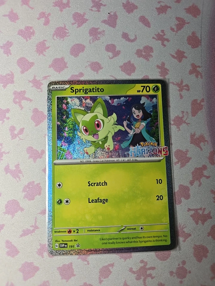 Sprigatito 191 Sv: Scarlet & Violet Promo Cards Holo - Image 2 of 4