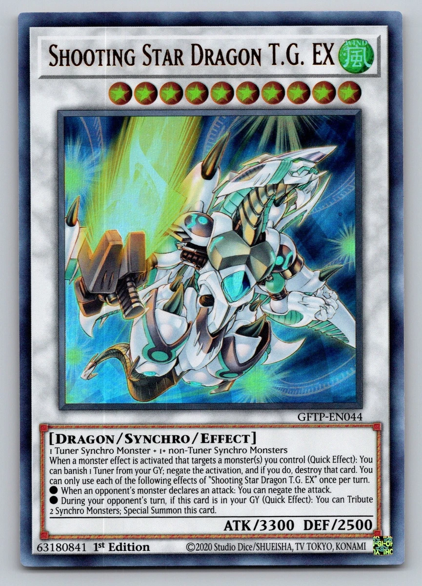 シューティングスタードラゴン 英語 1st ホロ ゴースト Shooting Star Dragon Individual Yu-Gi-Oh! Cards for sale | eBay