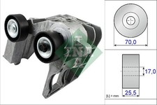 Riemenspanner Keilrippenriemen Schaeffler INA 534 0467 10 für FORD STREET KA RL2