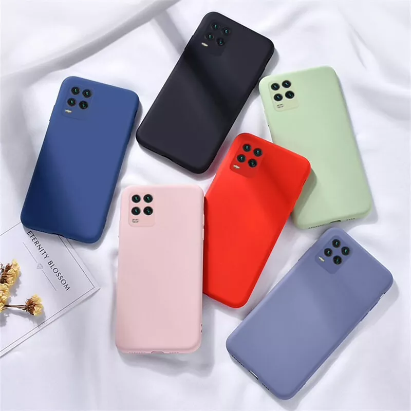 VSHOP Liquid Silicone Mi Xiaomi 12 Pro 5G Back Cover Case, Microfiber  Inside