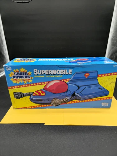 DC SUPER POWERS 'SUPERMOBILE' SUPERMAN ACTION VEHICLE McFARLANE TOYS NIB