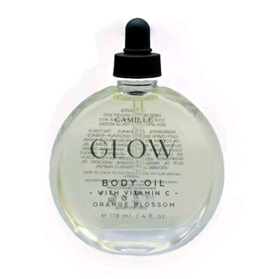Camille by Home & Body Co. Glow Body Oil mit Vitamin C ~ Orangenblüte ~ 118ml 4oz