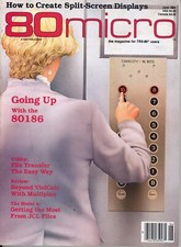 80 Micro Magazine June 1984 TRS-80 Tandy Used
