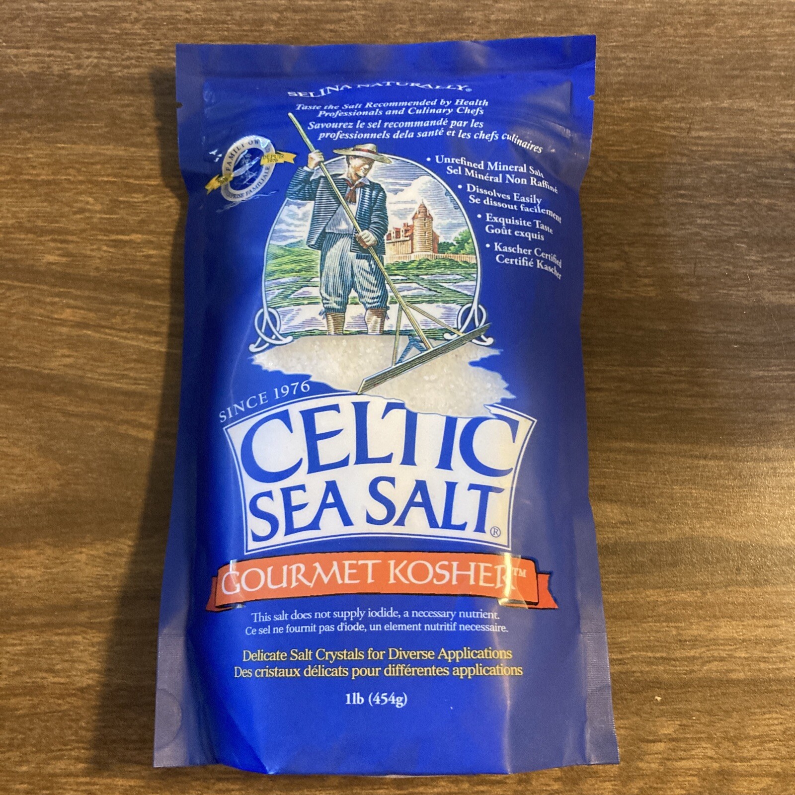 Celtic Sea Salt Gourmet Kosher Salt 1.22 lb for sale online eBay