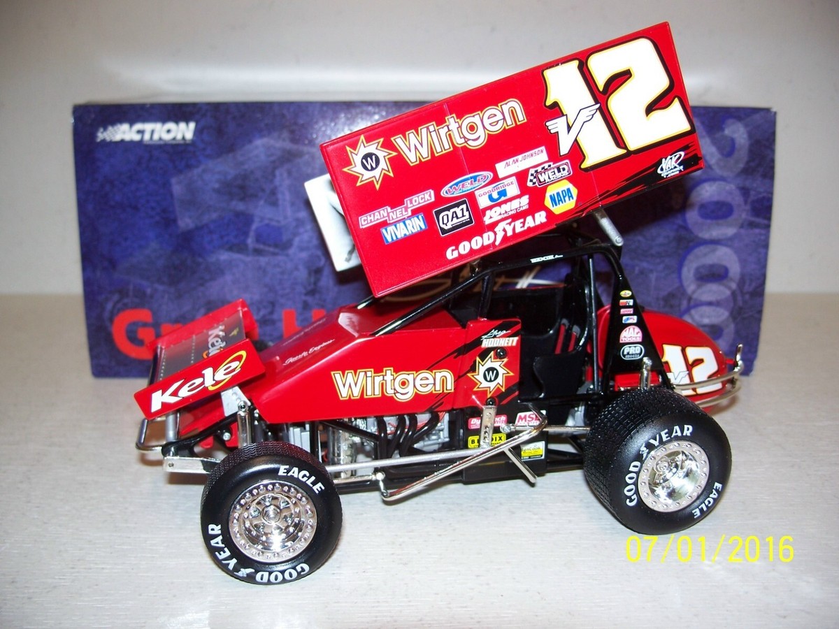 V12 1/18 GREG HODNETT WIRTGEN / KELE 2000 ACTION SPRINT CAR | eBay