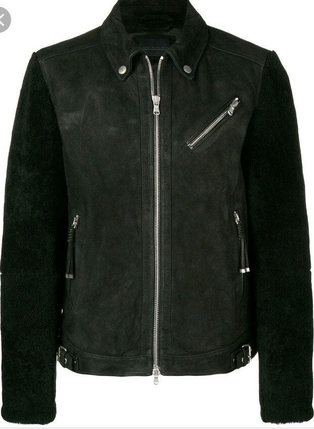 ジャケット・アウター DISEL BLACK GOLD lamb lether jackets Diesel Mens Black Gold Lumber Leather Jacket Size 50 | eBay