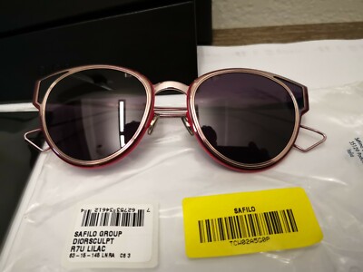 NEW DIOR SCULPT 0R7U/C6 Sunglasses, Lilac / Dark Purple Lens  display picture 1