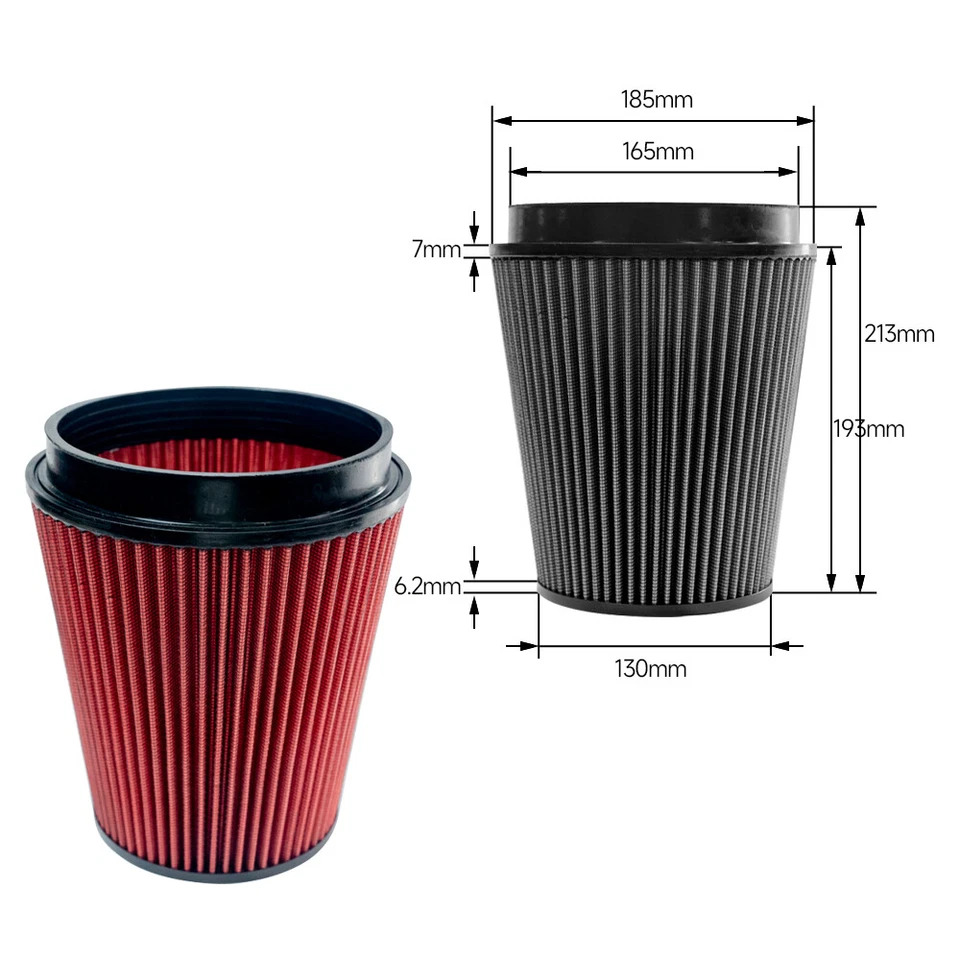 Entrada de aire con protector térmico para 03 04 05 06 07 Dodge Ram 2500 3500 5,9 L Cummins Foto 3 de 4