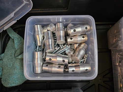 Global Truss Coupler with Pin & Clip, for (Not sure but isn't F34) Truss, 1 Each - Afbeelding 3 van 6