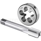 11/16"-20 UN Tap and Die Set Right Hand, 11/16 x 20 UN Thread Tap and Round Die
