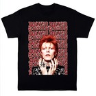 New Rare David Bowie Concert Shirt New Unisex All Size Tee Ch11